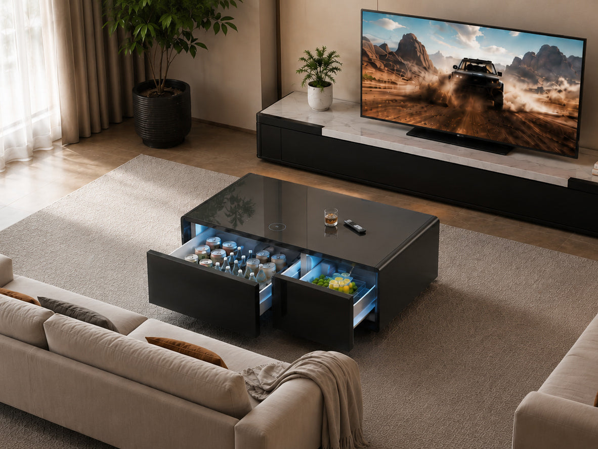 Smart Coffee Table vs Mini Fridge: Which Keeps You Off the Couch