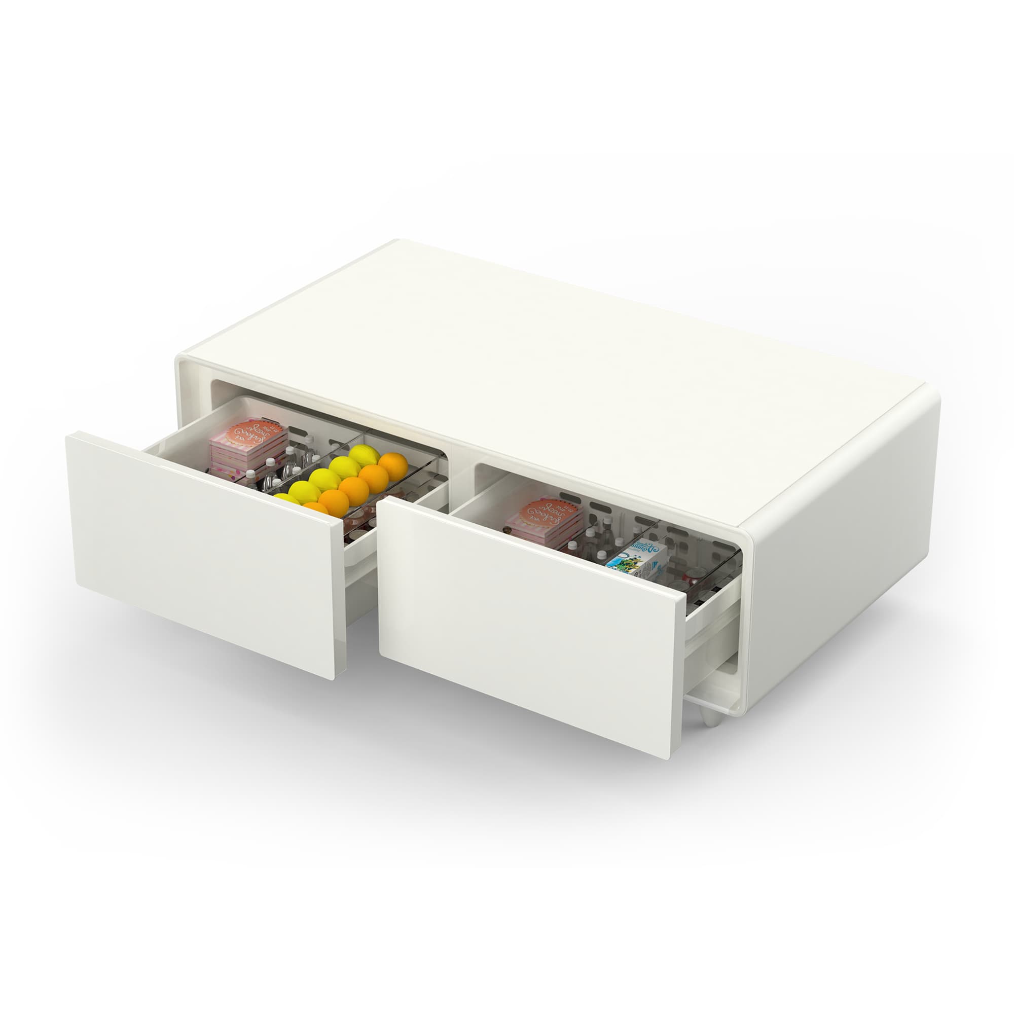 LIVTAB LT135 Pure Smart Coffee Table with Dual-Zone Fridge