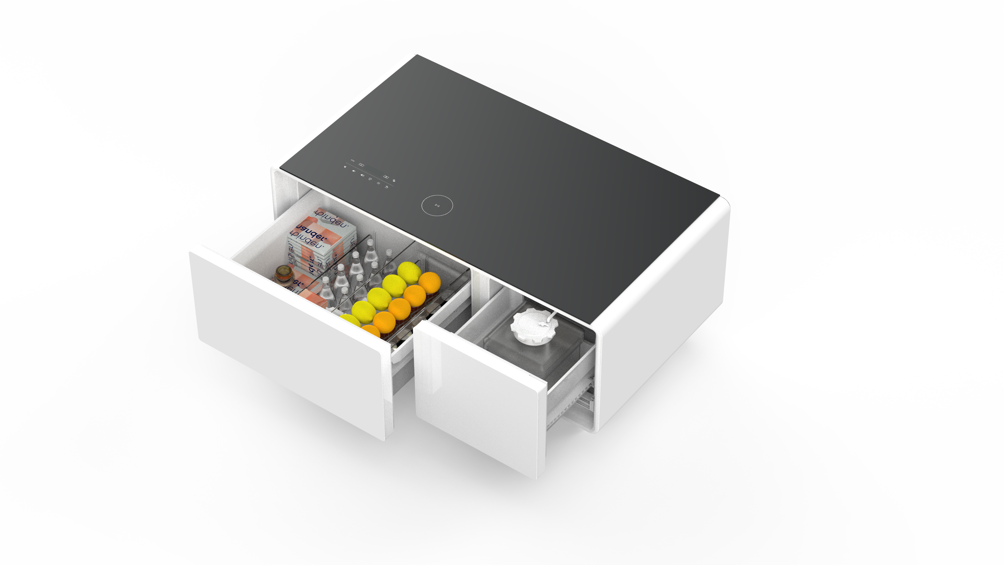 Livtab LT90 Pro Smart Coffee Table with Fridge