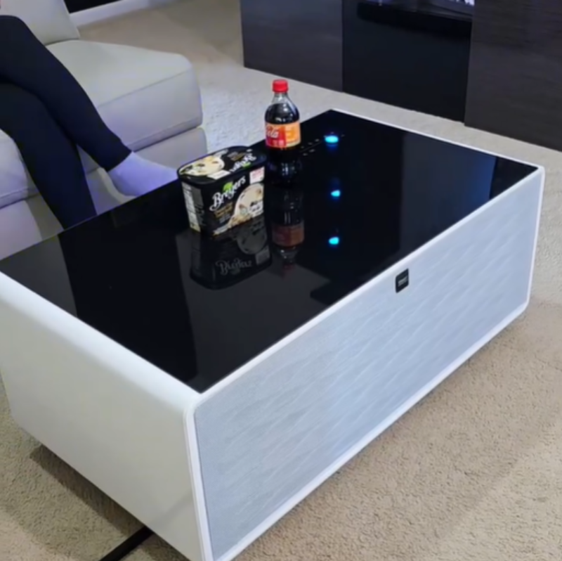LT90 FreezerX 41-Inch Smart Coffee Table with Fridge and Freezer