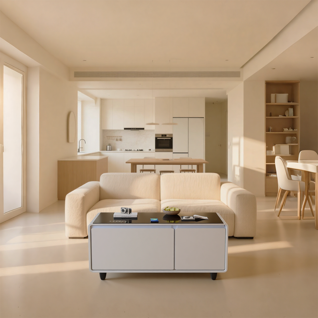 Livtab LT90 Pro Smart Coffee Table with Fridge