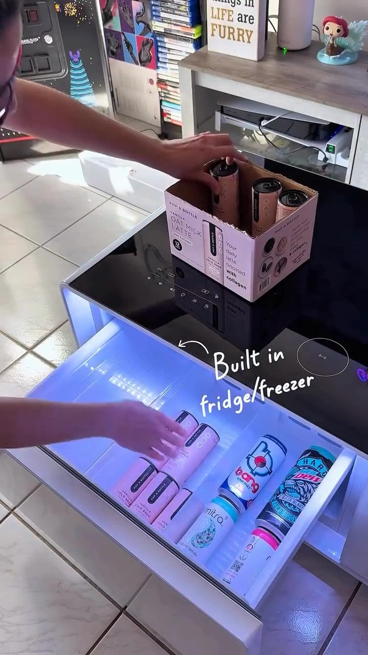 Livtab LT90 FreezerX Smart Coffee Table with Fridge and Freezer