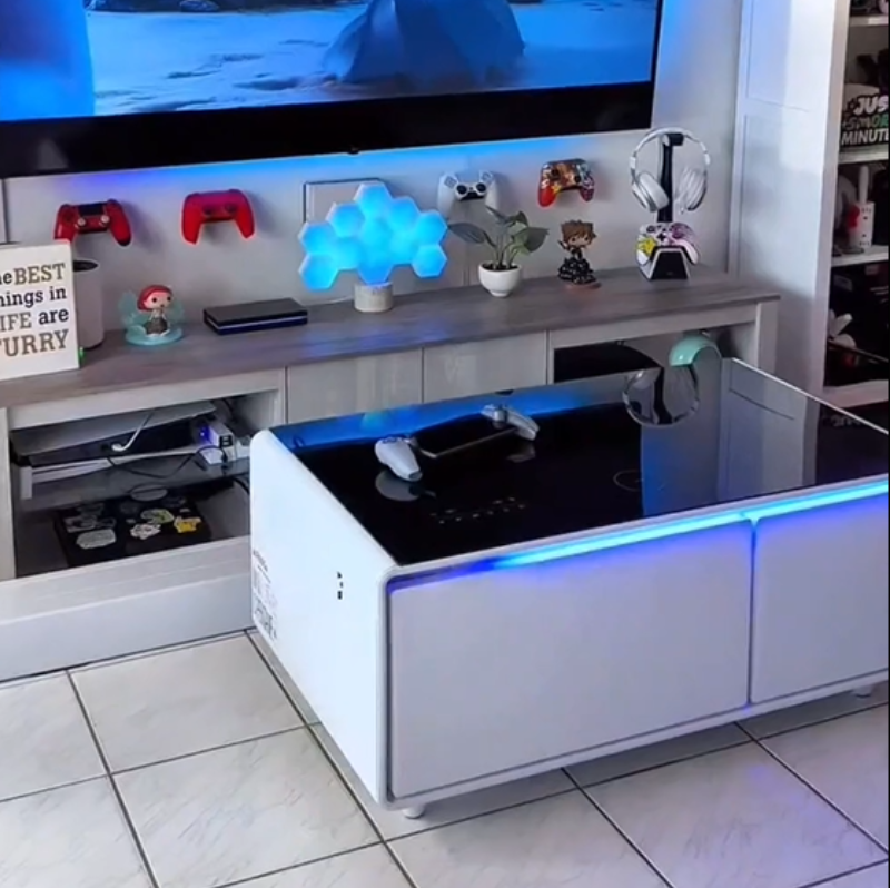 Livtab LT90 FreezerX Smart Coffee Table with Fridge and Freezer
