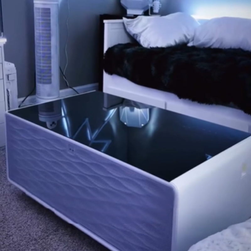 Livtab LT90 FreezerX Smart Coffee Table with Fridge and Freezer