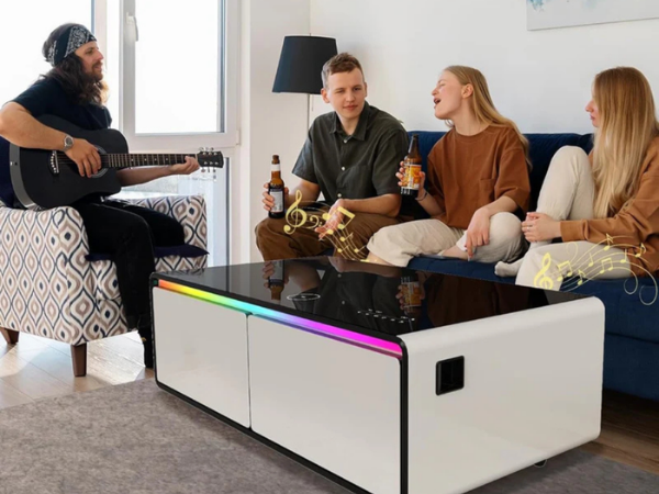 A Smart Coffee Table for Hosting at Home