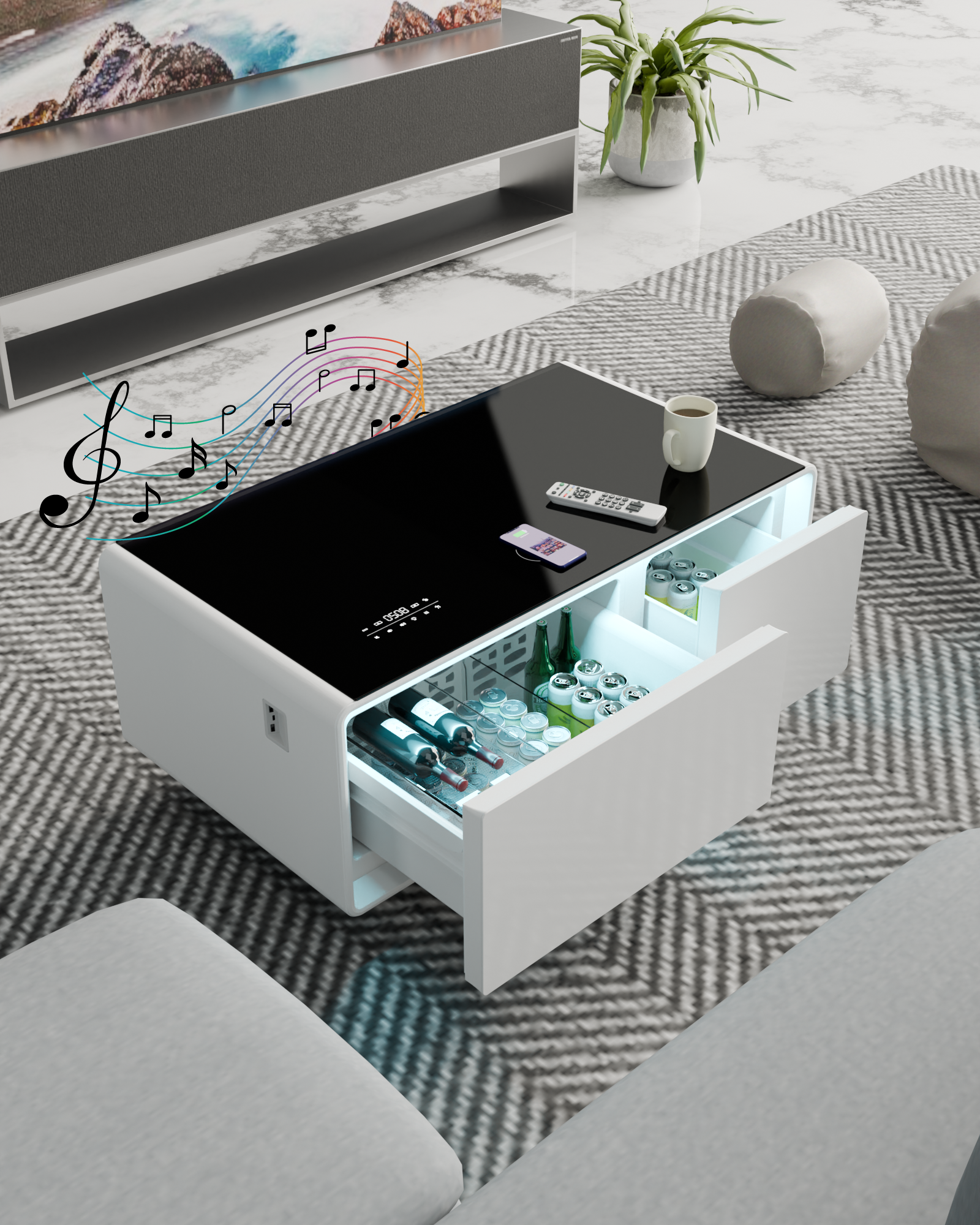 LIVTAB Launches LT90 Pro Coffe Table: A Multifunctional Hub for the Smart Home