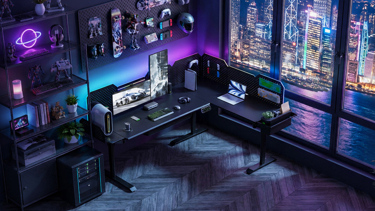 How to Plan a 3-Monitor Standing Desk Setup