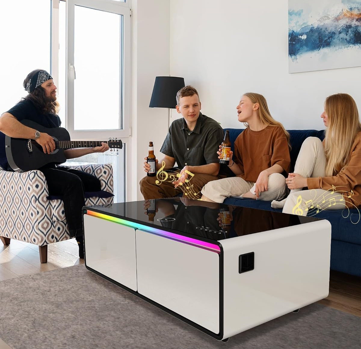 Your Ultimate Party Solution Assistant—LIVTAB's Smart Coffee Table