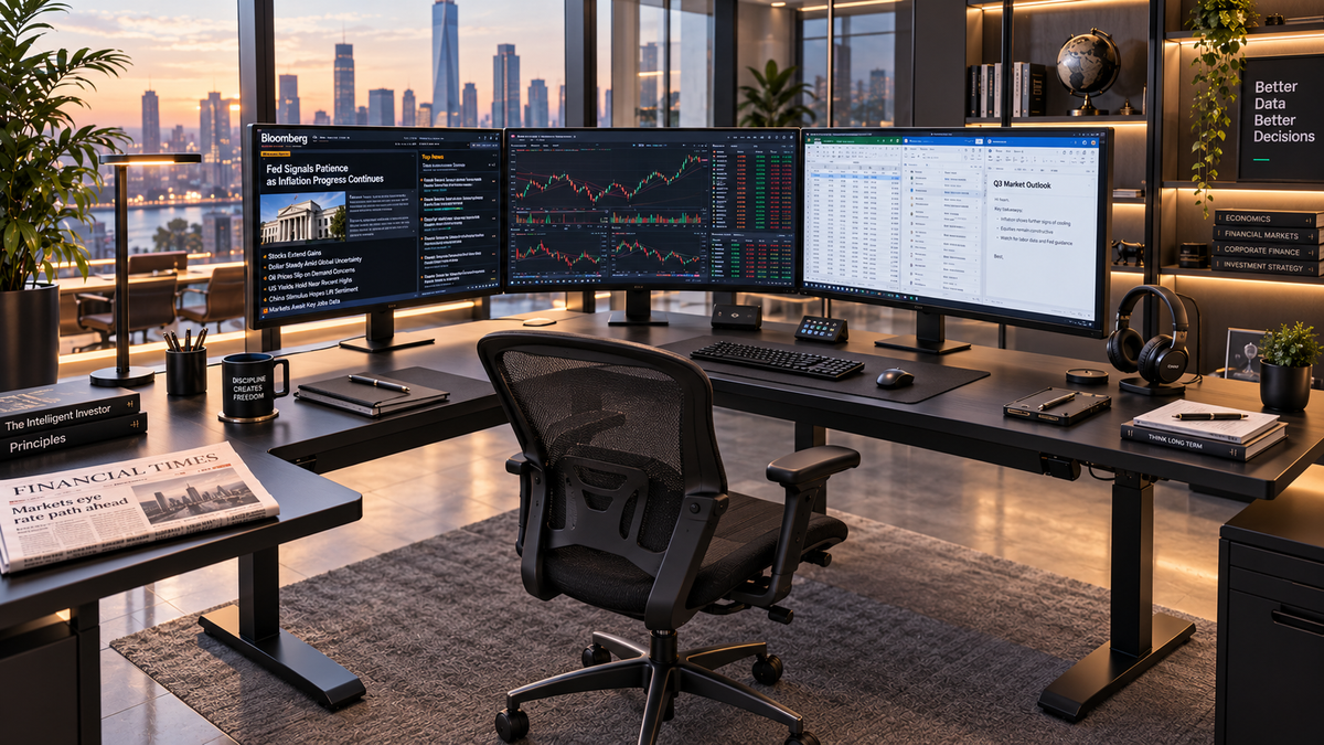 Best Standing Desk for Financial Analysts and Advisors