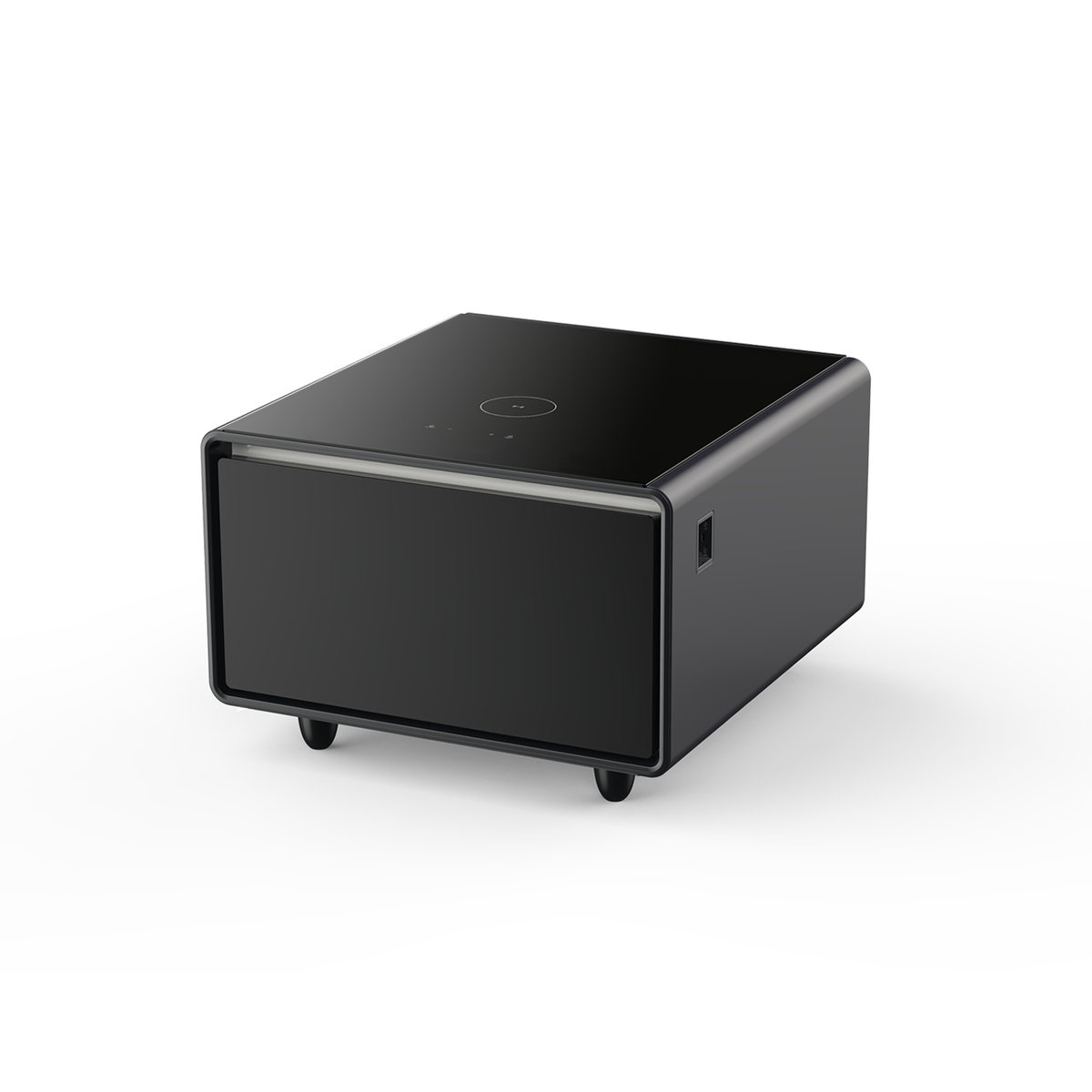 LIVTAB LT60 Smart Side Table with Refrigerated Storage and Wireless Charging