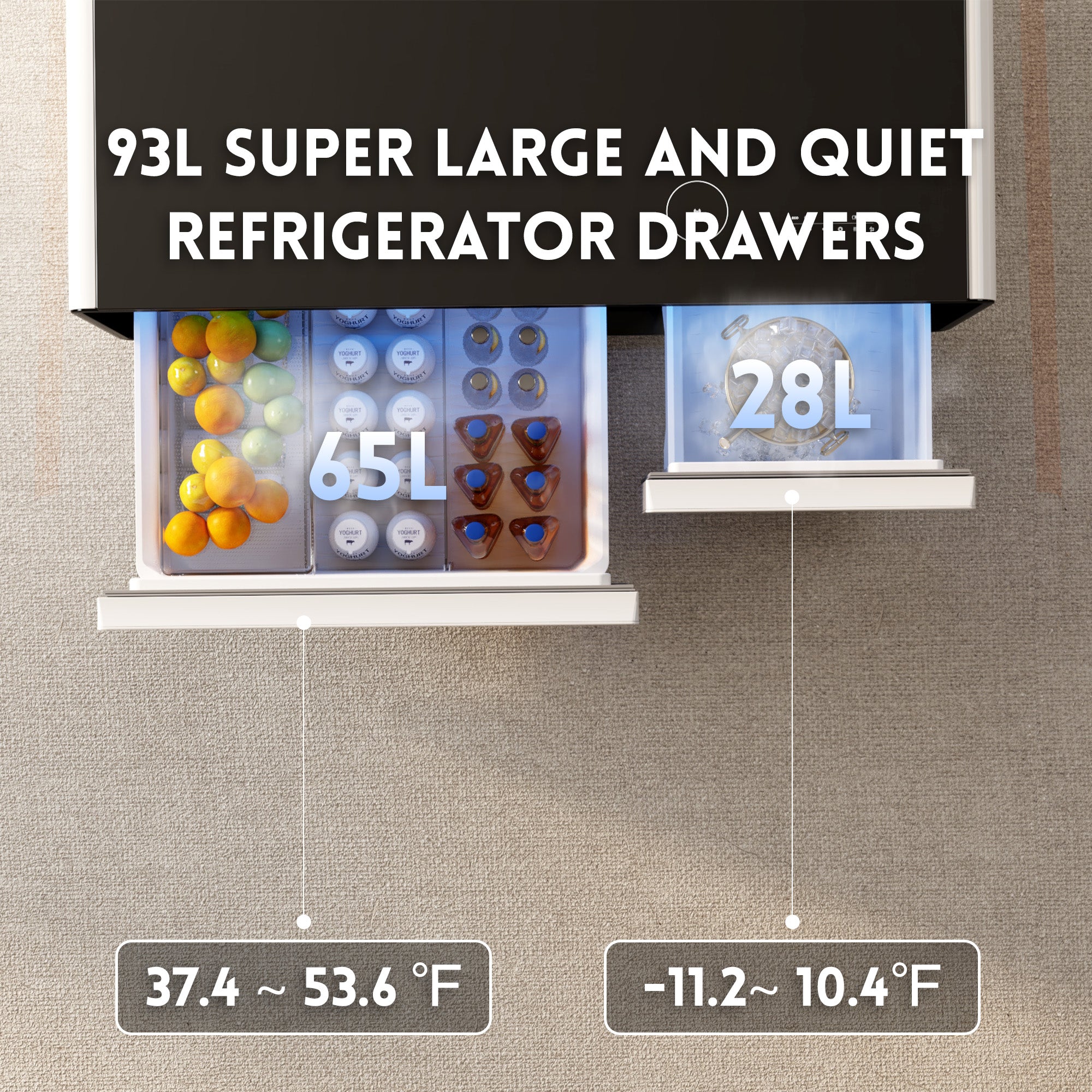 LT90 FreezerX Smart Coffee Table