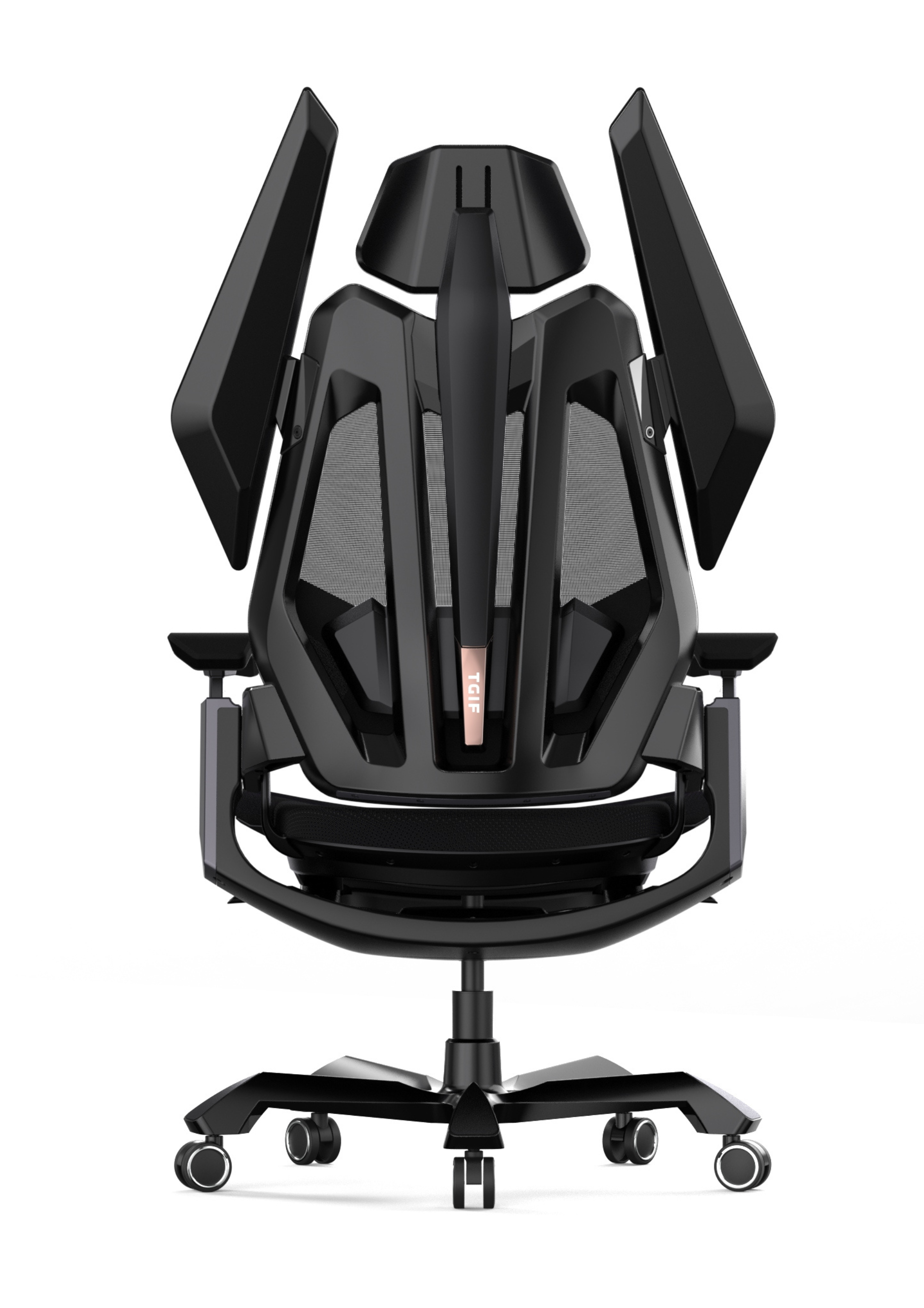 TGIF T0 Ergonomic Gaming Chair Black