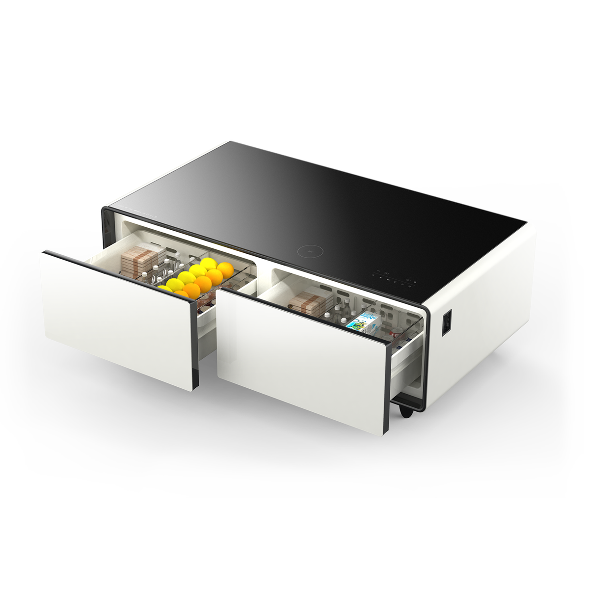 LT135 Coffee Table with Fridge & Speakers | LIVTAB