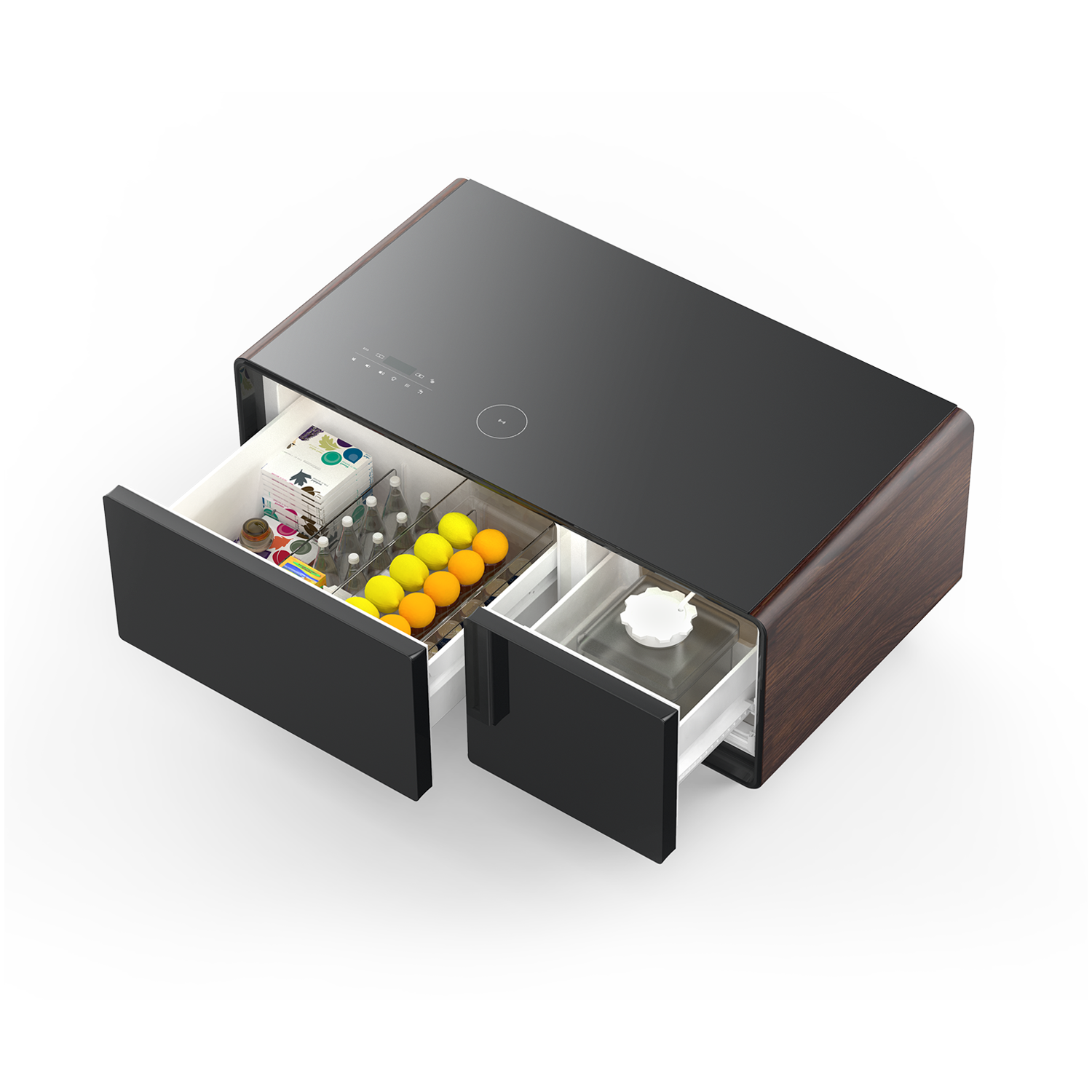 LIVTAB LT90 Pro Smart Coffee Table with Built-in Fridge and Speakers