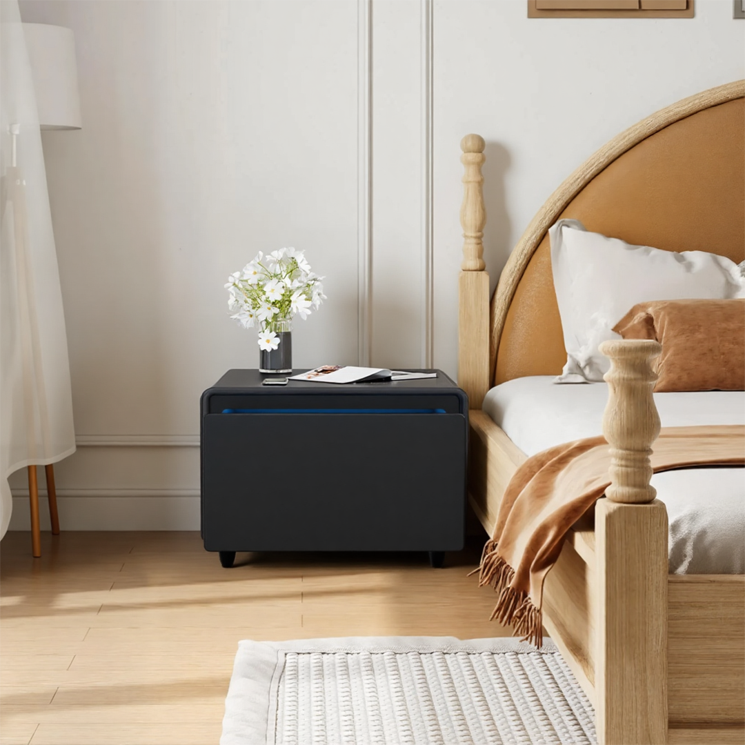 Livtab LT60 Smart Nightstand with Fridge