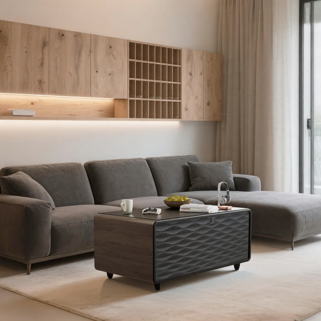 Livtab LT90 Pro Smart Coffee Table with Fridge