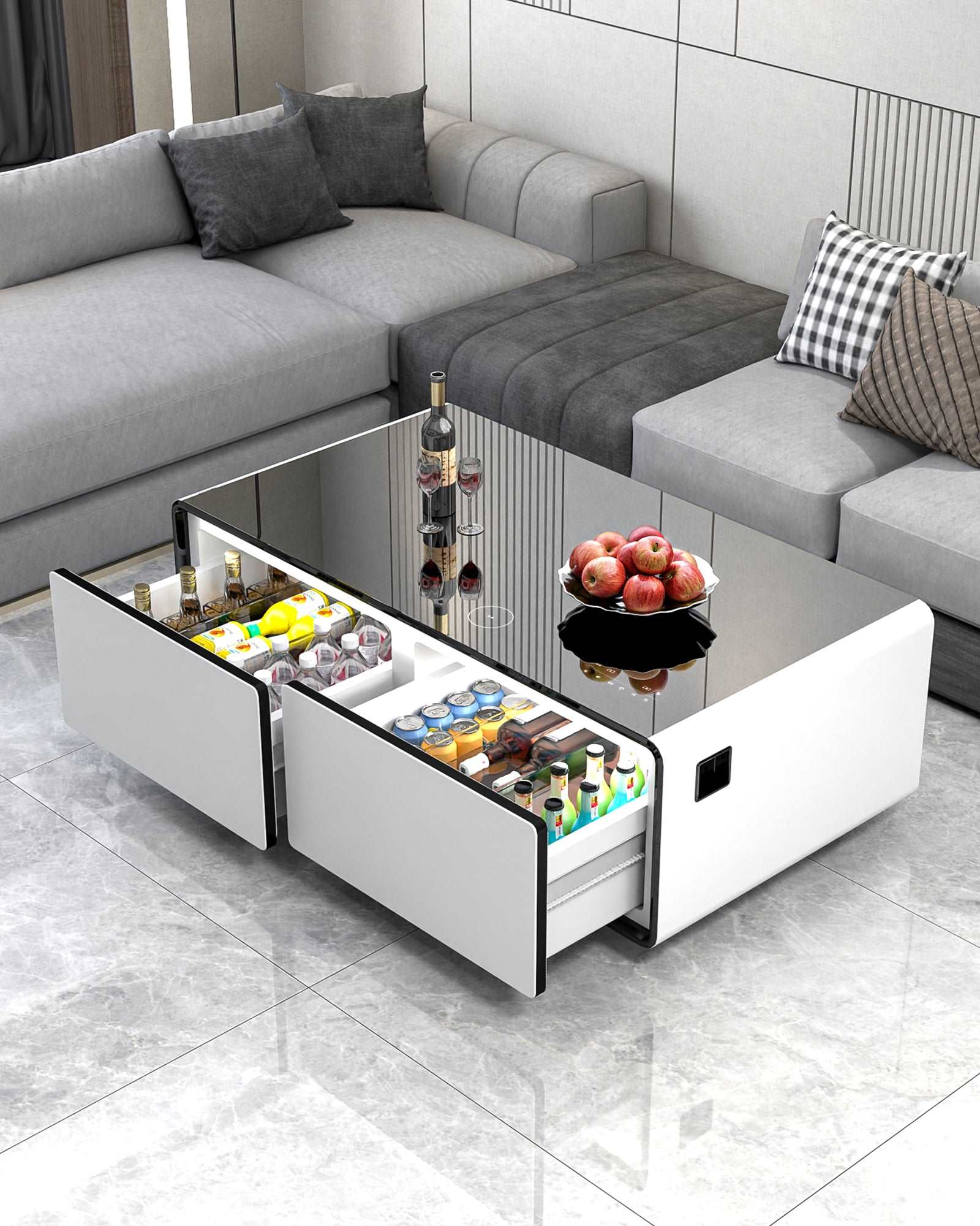 LIVTAB LT 135  Smart Coffee Table with fridge