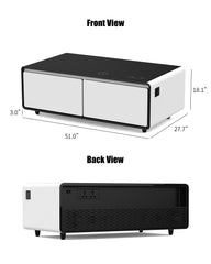 Livtab LT135 Smart Coffee Table with Fridge