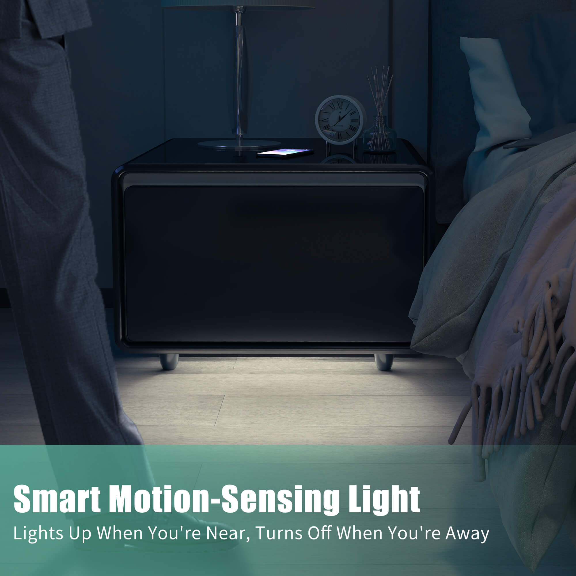 Livtab LT60 Smart Nightstand with Fridge