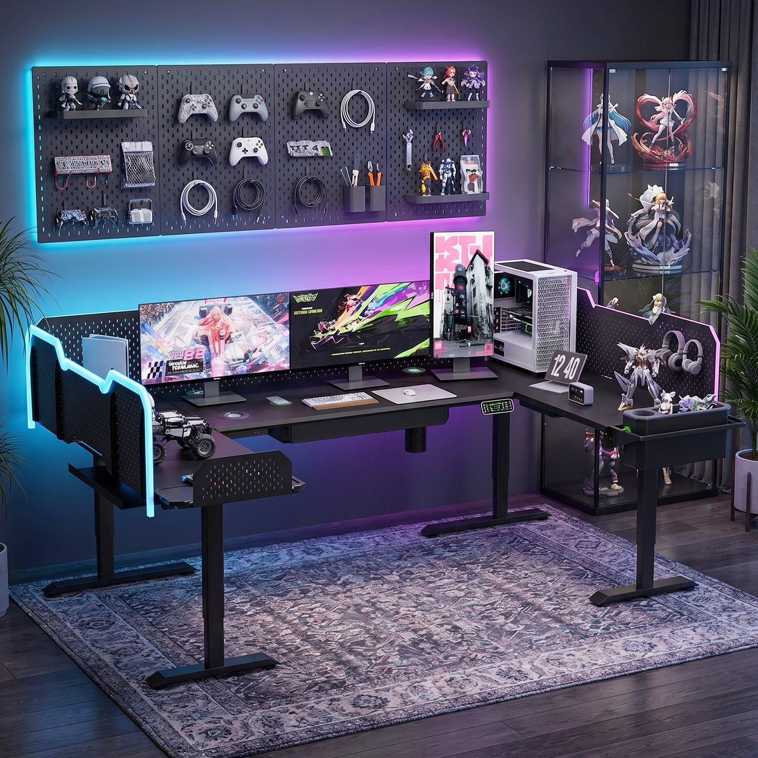 Livtab Cyberone Modular L-shaped Standing desk