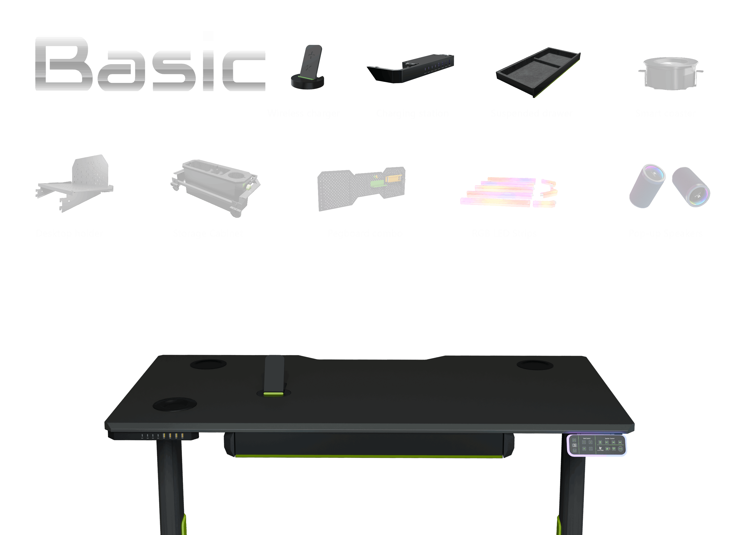 Cyber One Gaming Standing Desk