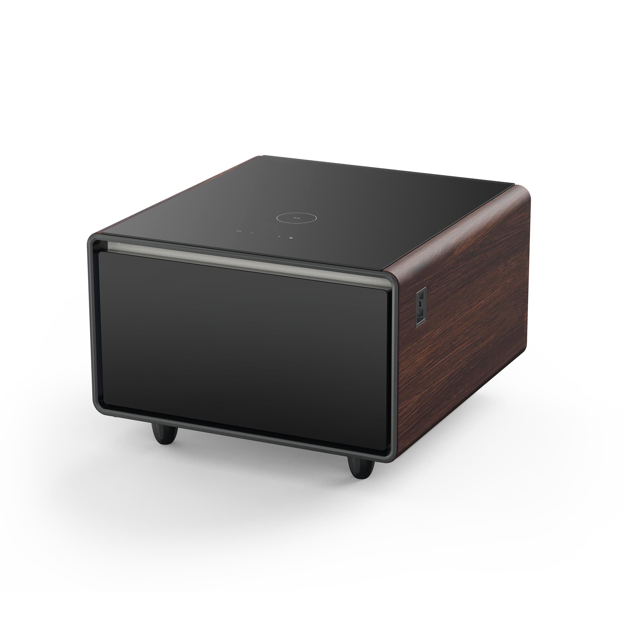 LIVTAB LT60 Smart Side Table with Refrigerated Storage and Wireless Charging
